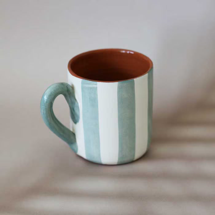 【マグ】Casa Cubista ストライプ マグカップ セージ (450ml)【結婚式 ギフト 雑貨】