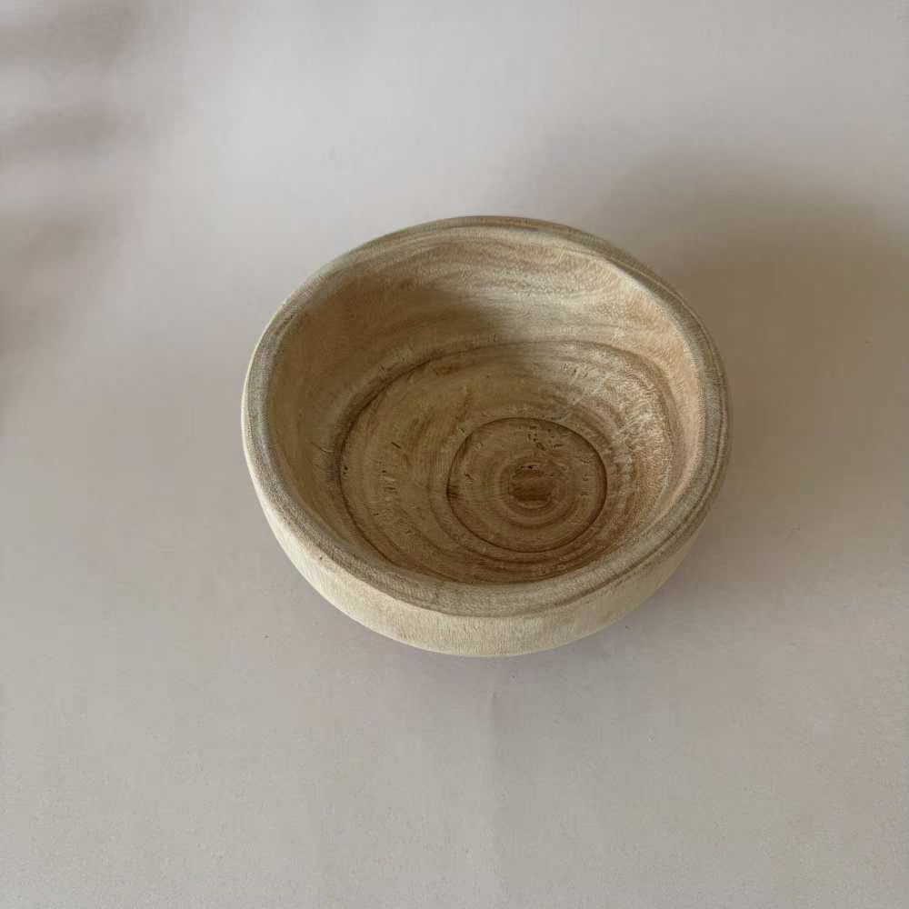 【ウッドボウル】Madam Stoltz 木製ボウル (14cm)【結婚式 ギフト 雑貨】
