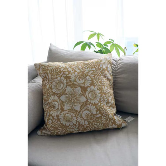 【クッションカバー】Casa de ivy オリジナル クッションカバー フローラル(B) 45×45【結婚式 ギフト インテリア雑貨】