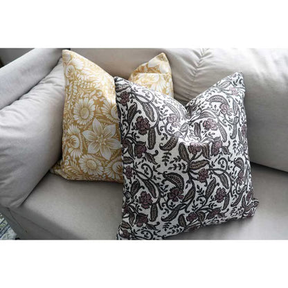 【クッションカバー】Casa de ivy オリジナル クッションカバー フローラル(A) 45×45【結婚式 ギフト インテリア雑貨】