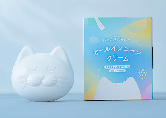 にゃんもにゃにゃ オールインニャンクリーム 50g 猫との暮らしに寄り添ったこだわりの成分でできている人間用基礎化粧品【結婚式　ギフト　美容グッズ】