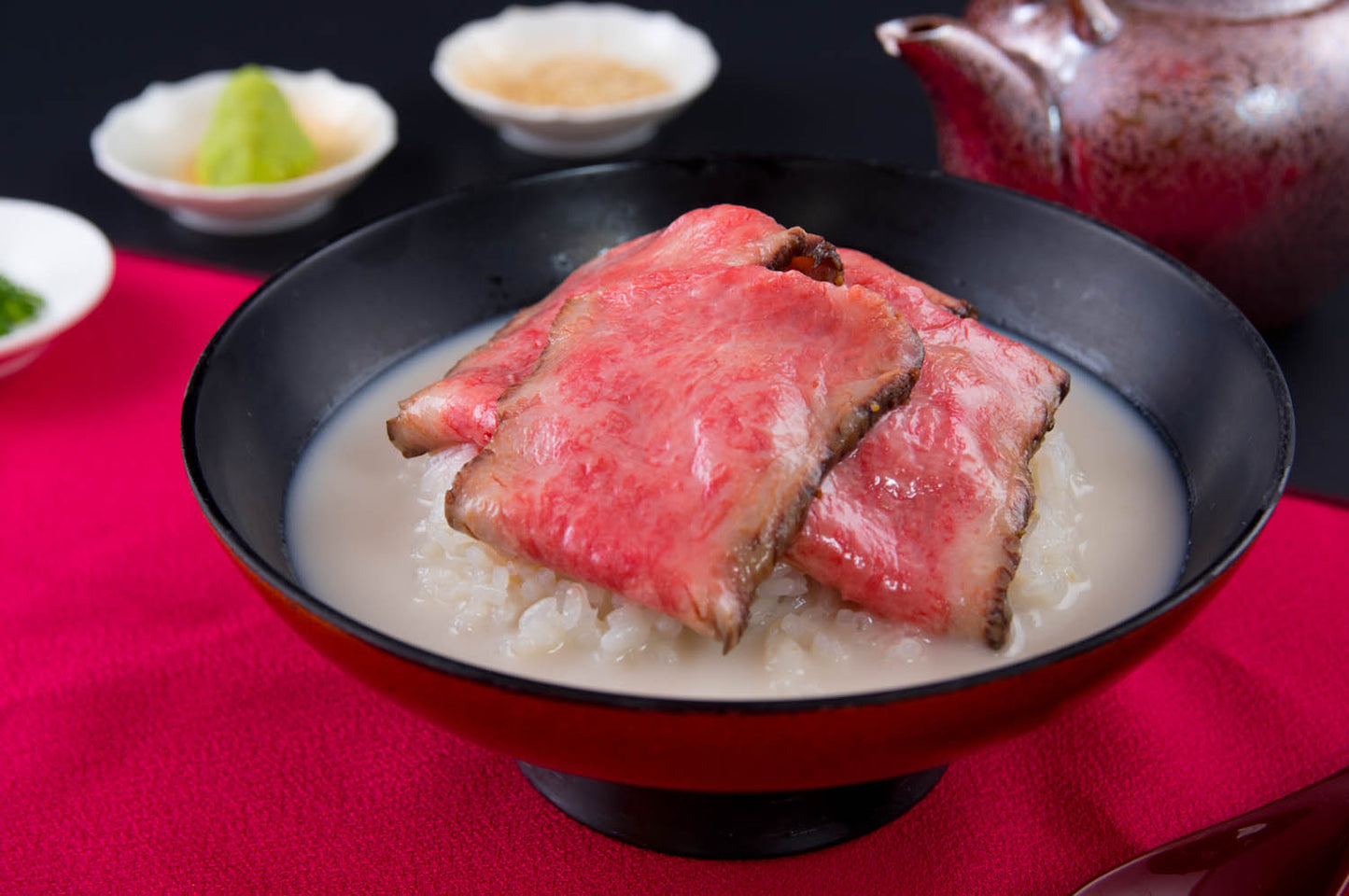 黒毛和牛ローストビーフ 極上白湯茶漬け 2人前【結婚式　ギフト　食品　引き出物】