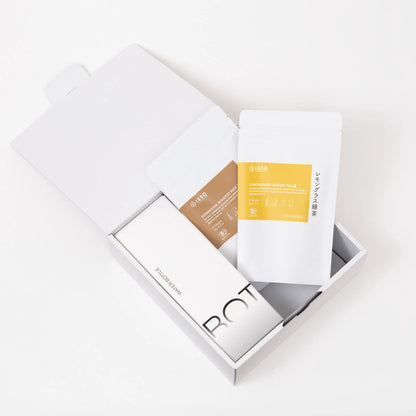 ISSO薫る茶 & ISSOウォーターボトル ギフトボックス［ティーバッグ］【結婚式 引き出物 ギフト 縁起物】