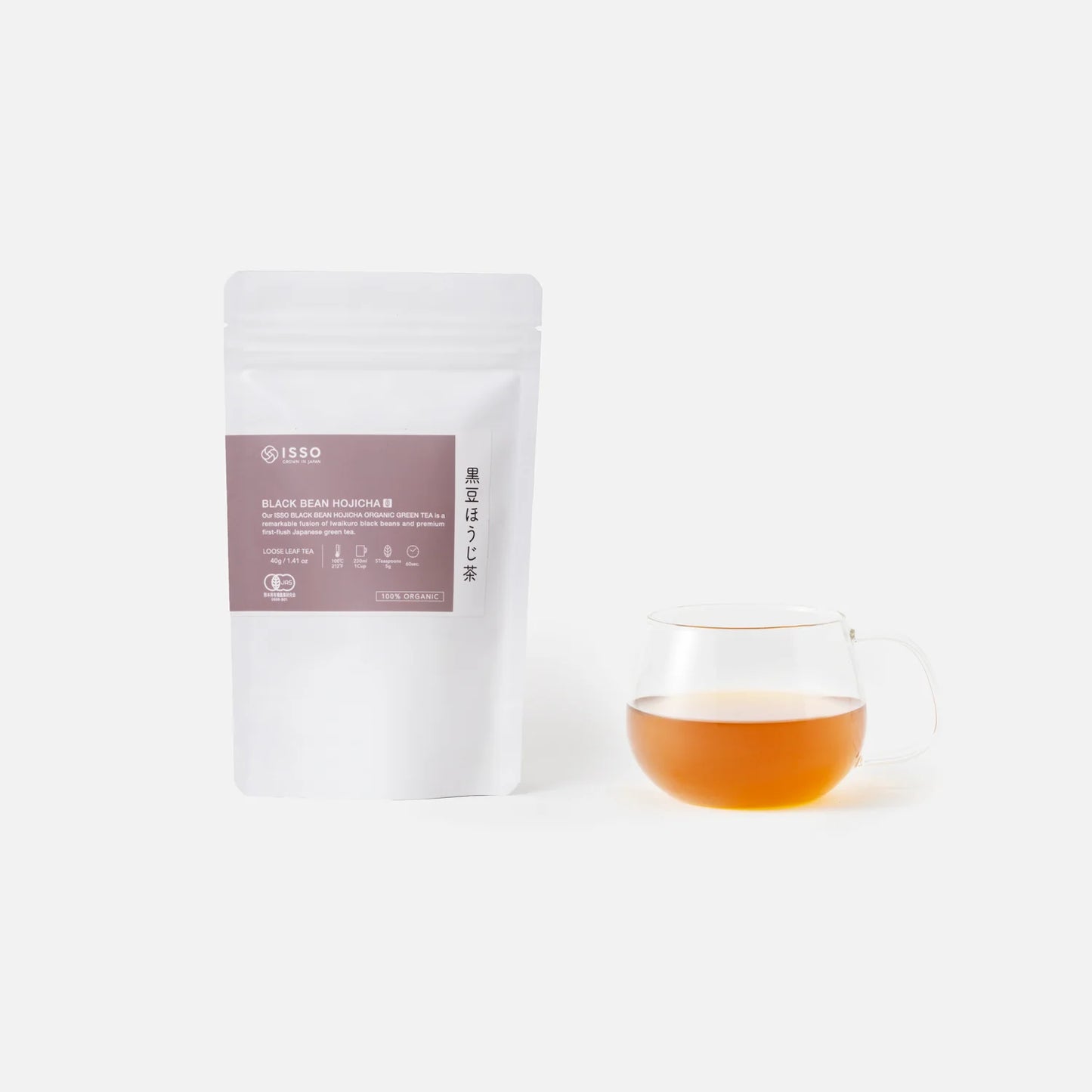 黒豆ほうじ茶［リーフ・パウチ入］