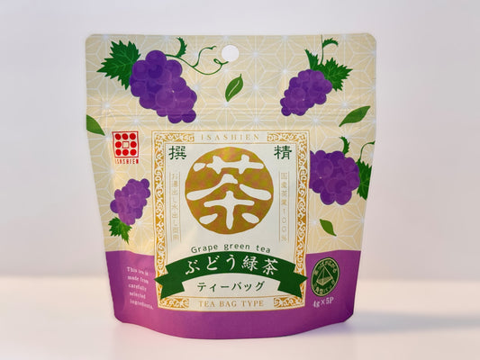 【丸茶シリーズmini 三角ティーバッグ ぶどう緑茶】 〔お茶 ギフト 贈答 人気商品 フレーバー〕