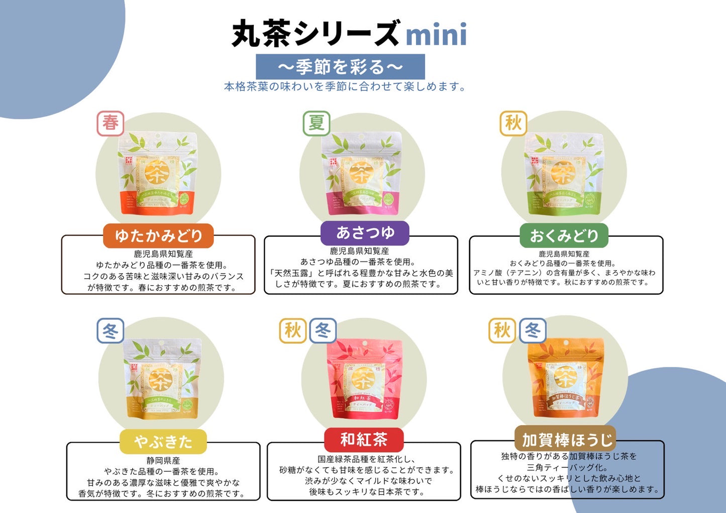【丸茶シリーズmini 三角ティーバッグ 和紅茶】 〔お茶 ギフト 贈答 人気商品〕