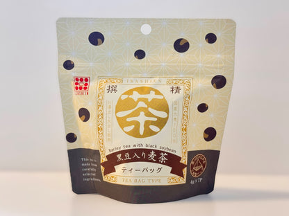 【丸茶シリーズmini 三角ティーバッグ 黒豆入麦茶】自家焙煎麦茶 〔お茶 ギフト 贈答 人気商品〕