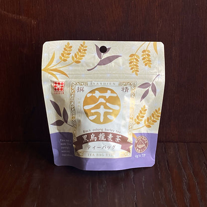 【丸茶シリーズmini 三角ティーバッグ 黒烏龍麦茶】自家焙煎黒烏龍麦茶 〔お茶 ギフト 贈答 人気商品〕