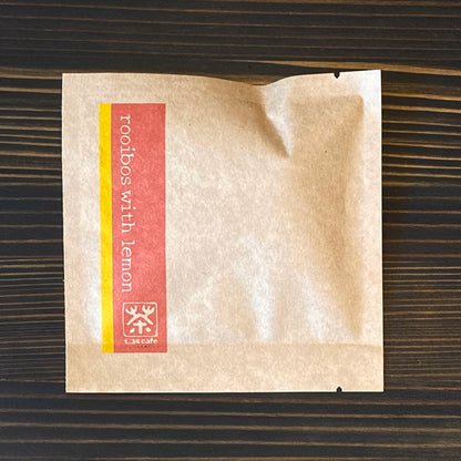 【レモンルイボスティー 一煎 TEA BAG ver】レモンの香りのルイボスティー 〔お茶 ギフト 贈答〕