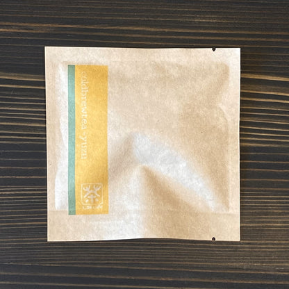 【ゆず緑茶 一煎 TEA BAG ver】ゆずの香りの緑茶 〔お茶 ギフト 贈答〕