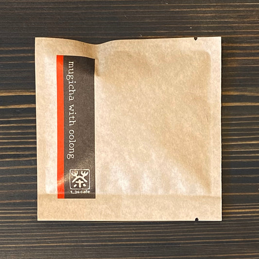 【黒烏龍麦茶4g 一煎 TEA BAG ver】自家焙煎黒烏龍麦茶 〔お茶 ギフト 贈答〕