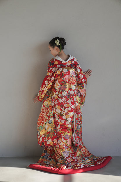 花纏う慶瑞【結婚式 和装 色打掛 レンタル】