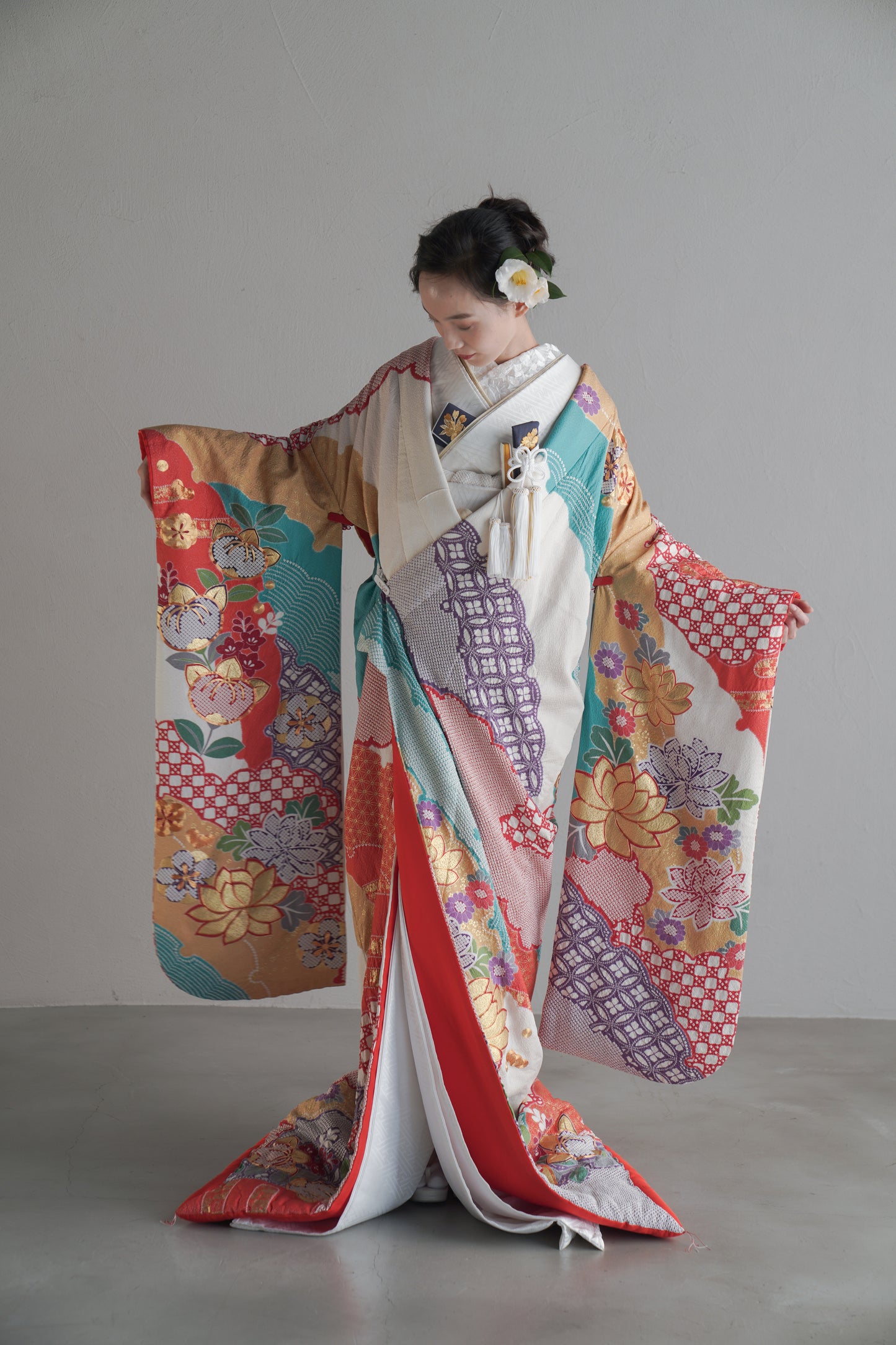 彩り華ことの葉【結婚式 和装 色打掛 レンタル】