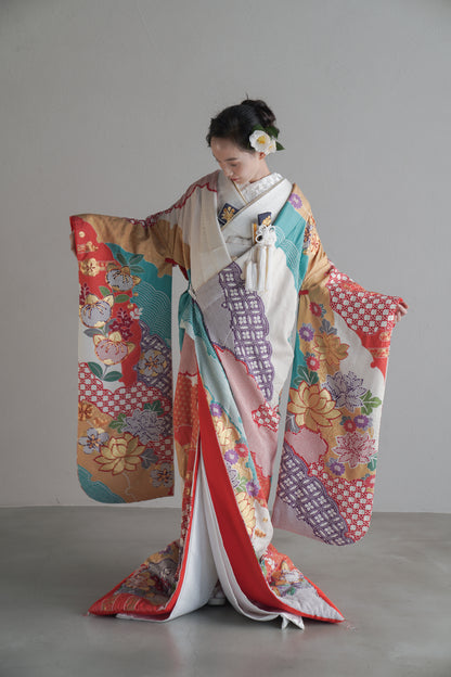 彩り華ことの葉【結婚式 和装 色打掛 レンタル】