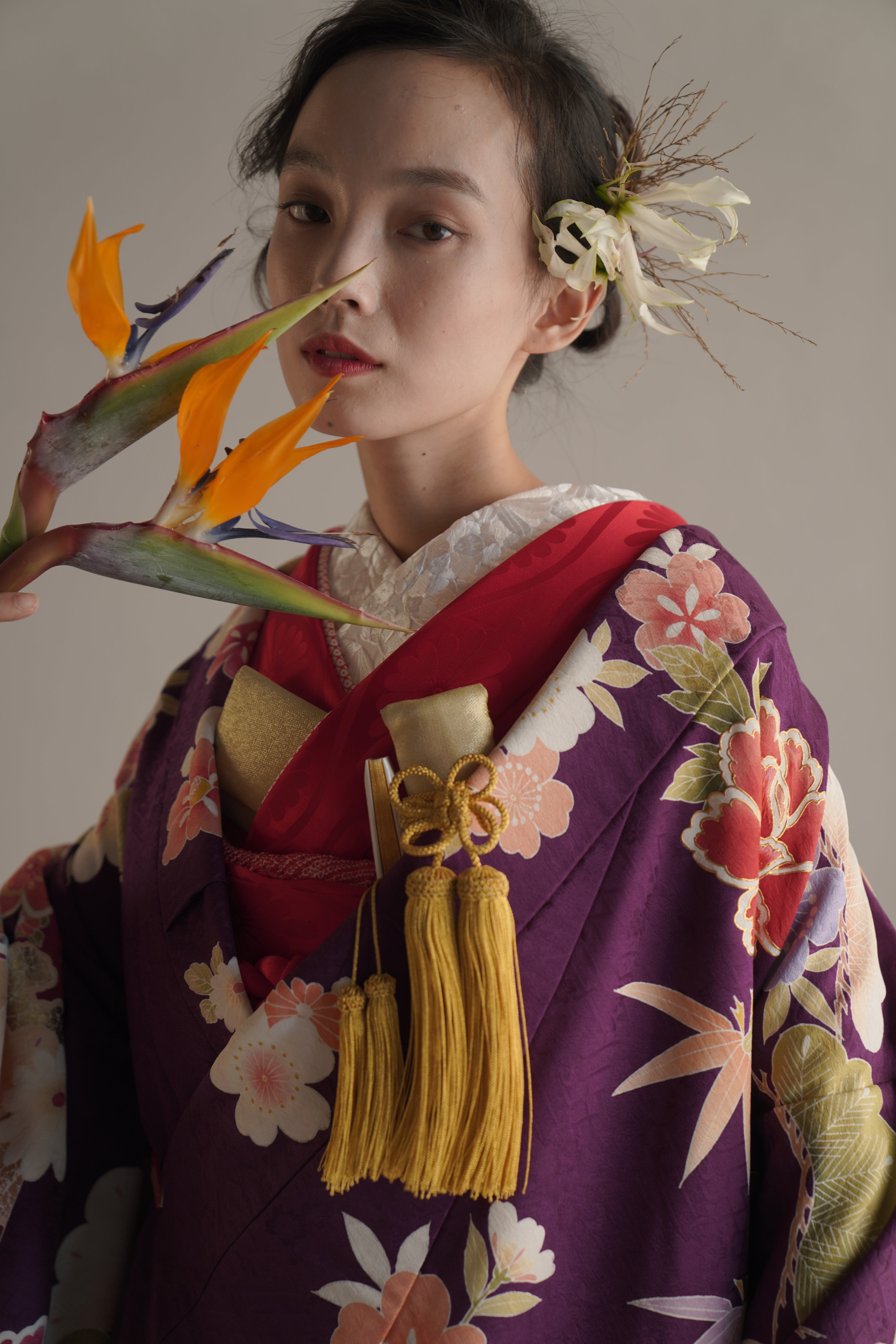 紫雅の梅牡丹【結婚式 和装 色打掛 レンタル】 – 結婚式準備サイトCORDY
