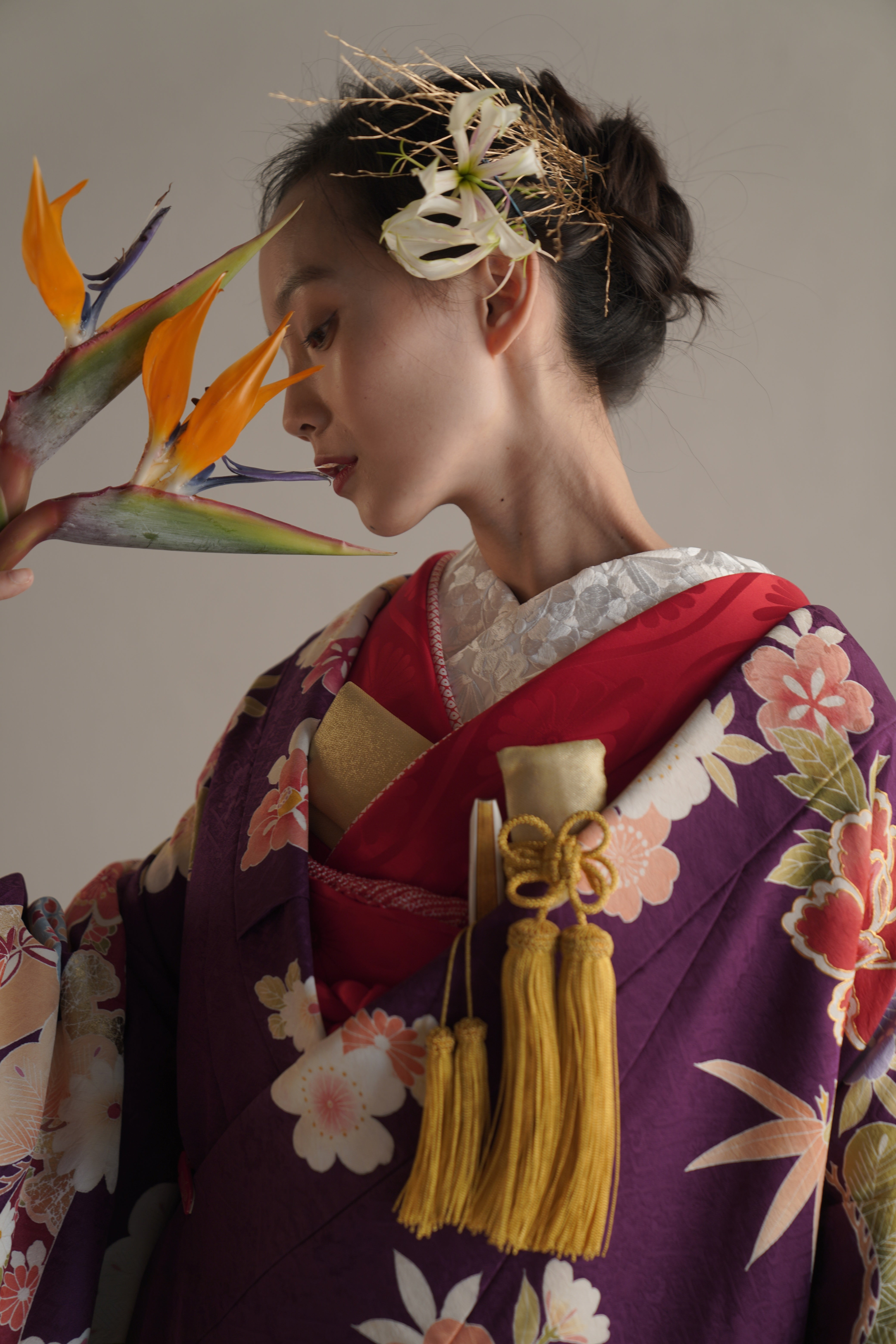 紫雅の梅牡丹【結婚式 和装 色打掛 レンタル】 – 結婚式準備サイトCORDY