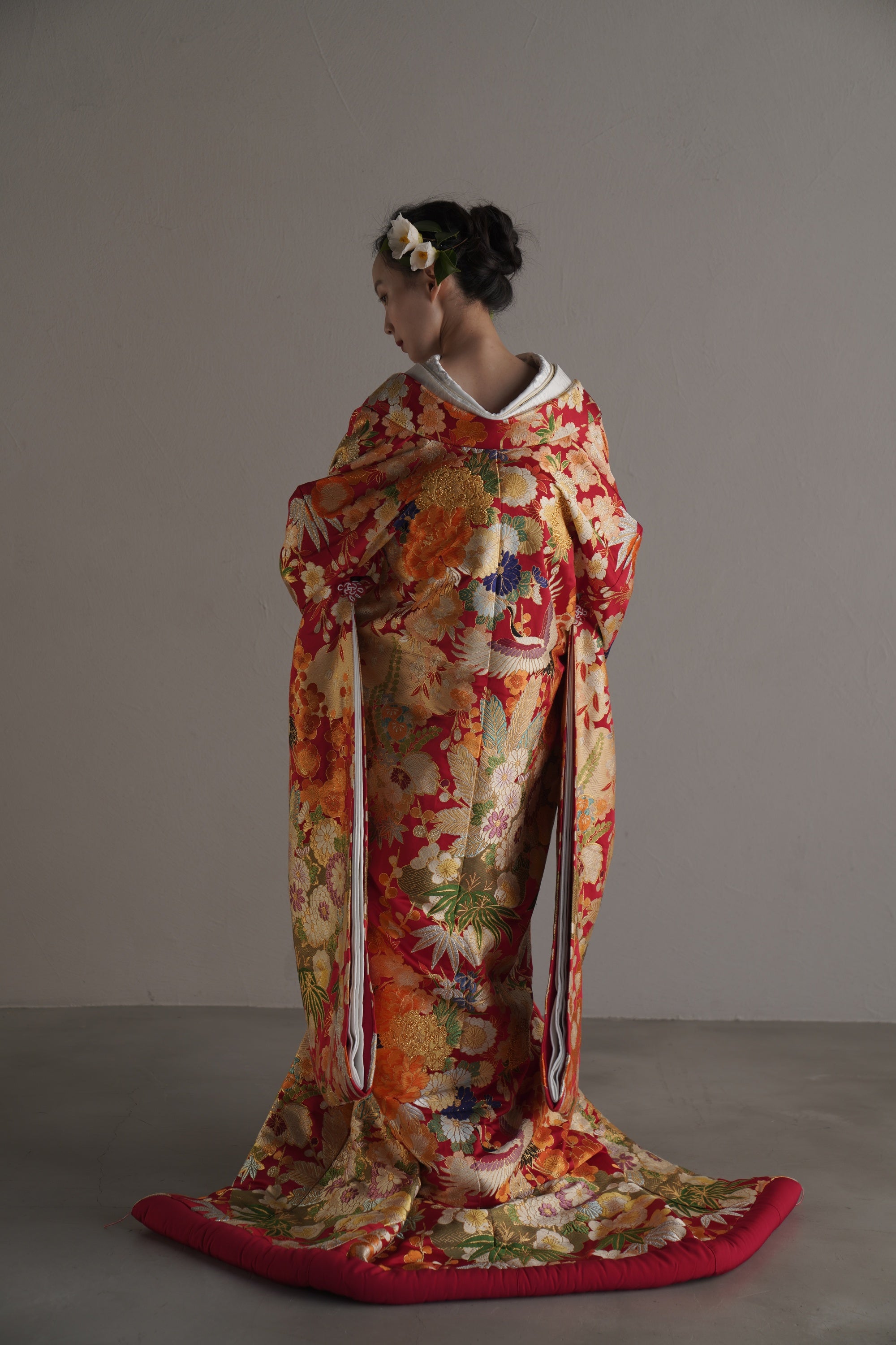 朱金瑞花【結婚式 和装 色打掛 レンタル】 – 結婚式準備サイトCORDY