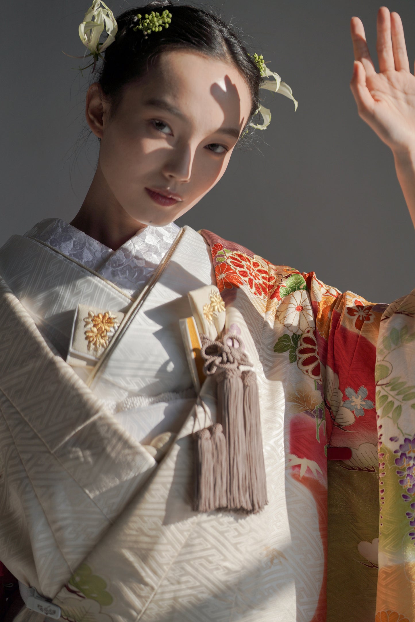 彩雲に花の祝宴【結婚式 和装 色打掛 レンタル】