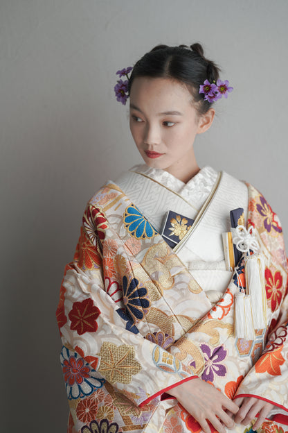白寿彩り錦【結婚式 和装 色打掛 レンタル】