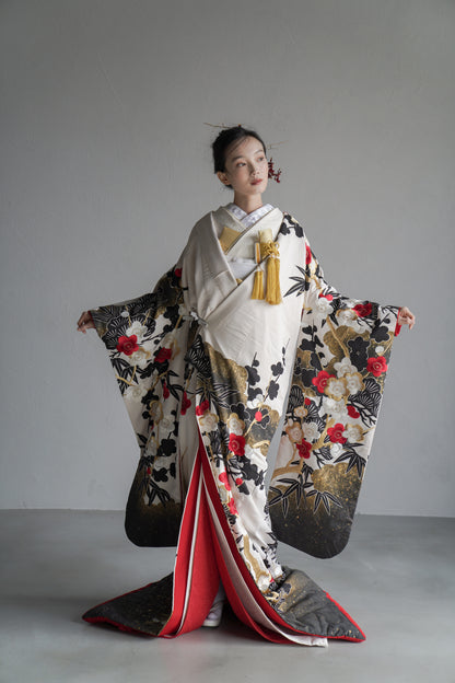 白雲松華【結婚式 和装 色打掛 レンタル】