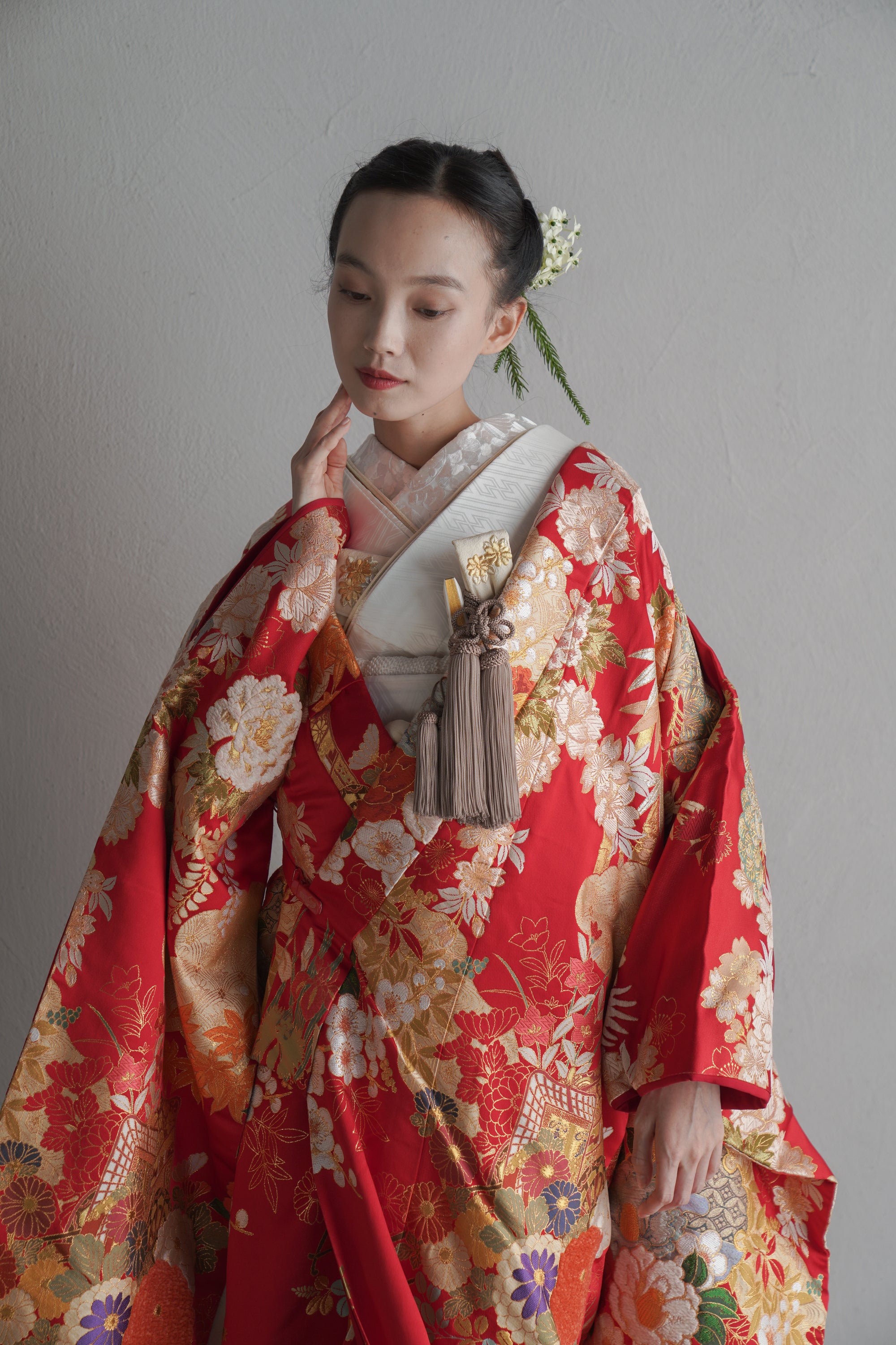 紅寿百花【結婚式 和装 色打掛 レンタル】 – 結婚式準備サイトCORDY