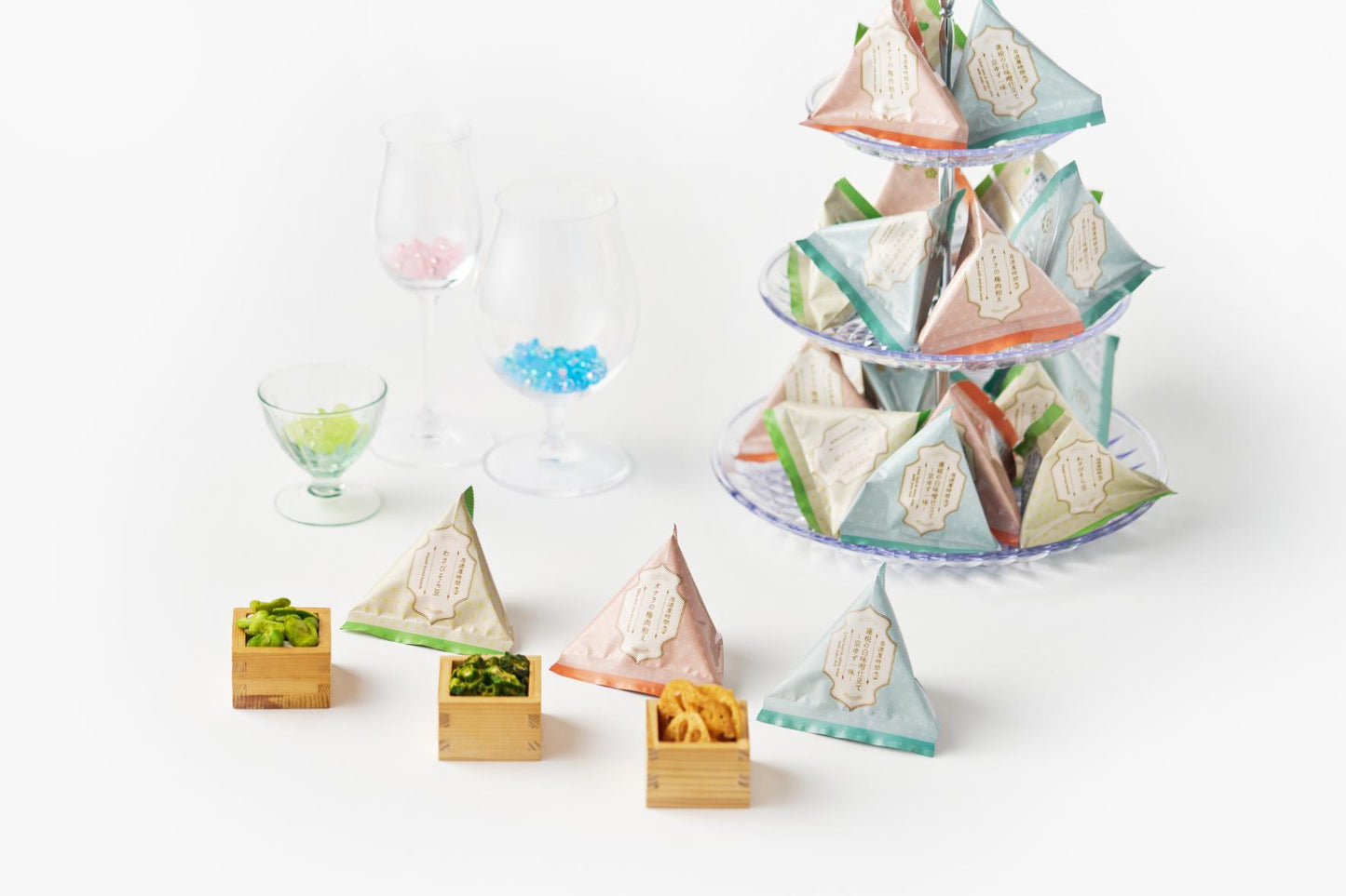京都のおつまみテトラ〈オクラの梅肉和え〉【結婚式 プチギフト 引き菓子 おつまみ】