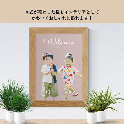 ウェルカムボード　結婚式 ウェルカムツリー ウェディング　幼少期　韓国①