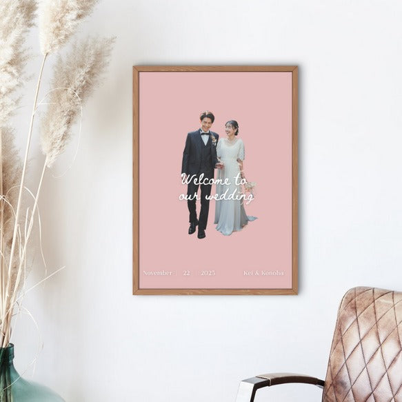ゲスト参加型　寄せ書き　ウェルカムボード　結婚式 ウェルカムツリー ウェディング　韓国