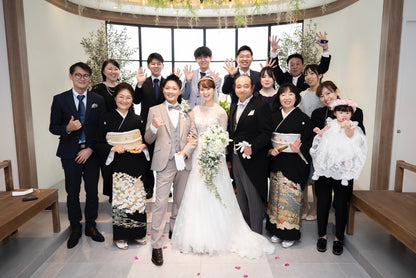 【当日撮影】挙式撮影データプラン【結婚式 写真 フォト 撮影 挙式のみ】