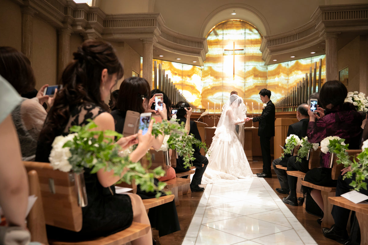【当日撮影】挙式撮影データプラン【結婚式 写真 フォト 撮影 挙式のみ】