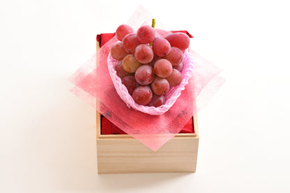クインルージュ 桐箱 1房【結婚式　引き出物　ギフト　フルーツ】