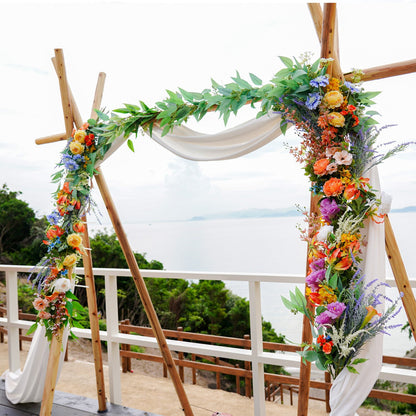 【レンタル・関西エリア】祭壇・高砂(木・花装飾・重りセット)【結婚式 フラワー 会場装花】