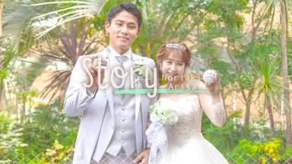 【プロフィールムービー】Stylish(スタイリッシュ)　【結婚式　ムービー　プロフィール】