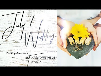 エンドロールムービー【ウッド】【結婚式 ムービー エンドロール】