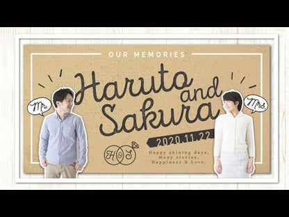 【プロフィールムービー】チェリッシュ 【結婚式 ムービー プロフィール】