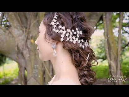 ヘアピンセット silver/gold ~ブライダルヘッドドレス~ ≪HPN-02≫ 【結婚式　ヘアアクセサリー】