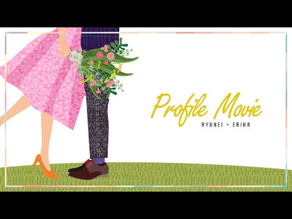 プロフィールムービー【HONEYS】【結婚式 ムービー プロフィール】