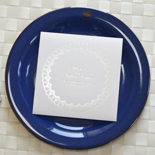 【結婚式 席次表】プロローグ(印刷込み)【結婚式 ペーパー 席次表】