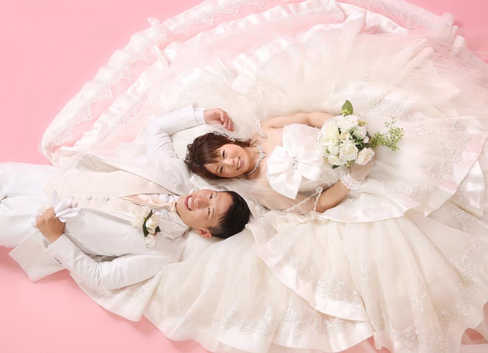 【フォトウェディング】愛媛県　　　洋装1着　スタジオフォトプラン　【結婚式　写真　フォト　撮影】