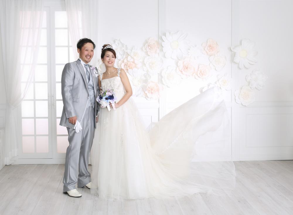 【フォトウェディング】愛媛県　　　洋装1着　スタジオフォトプラン　【結婚式　写真　フォト　撮影】