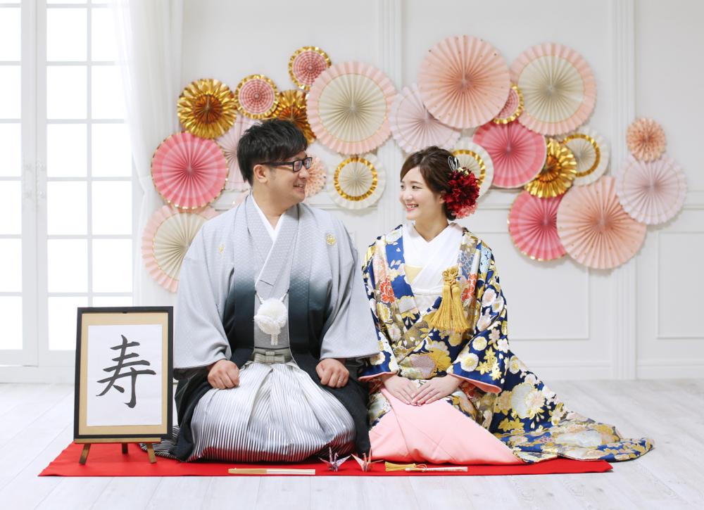 【前撮り】愛媛県 和装1着 スタジオフォトプラン 【結婚式 写真 フォト 撮影】