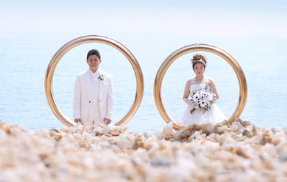 【フォトウェディング】愛媛県　洋装1着　ロケ + スタジオ　全データ　【結婚式　写真　フォト　撮影】