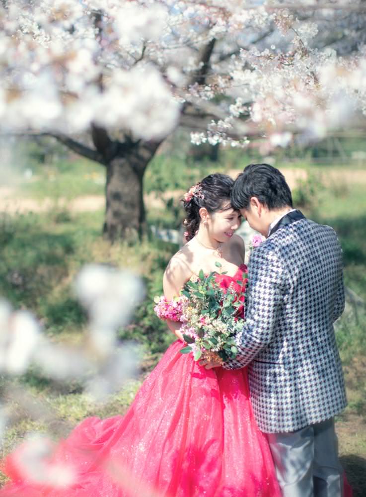 【フォトウェディング】愛媛県　洋装1着　ロケ + スタジオ　全データ　【結婚式　写真　フォト　撮影】