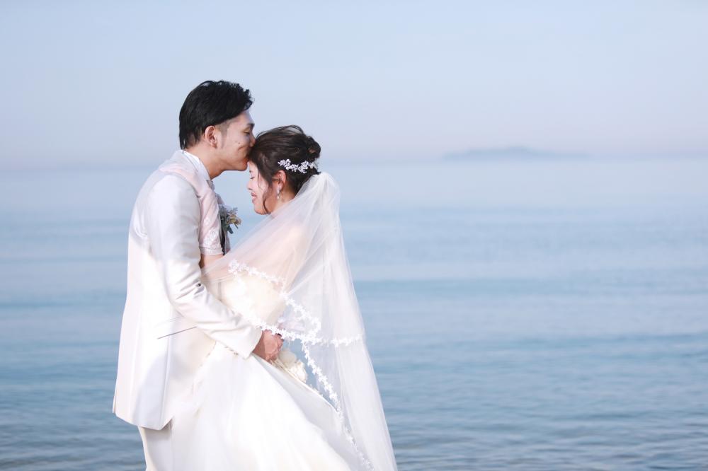 【フォトウェディング】愛媛県　洋装1着　ロケ + スタジオ　全データ　【結婚式　写真　フォト　撮影】