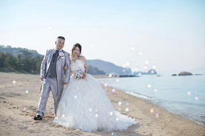 【フォトウェディング】愛媛県　洋装1着　ロケ + スタジオ　全データ　【結婚式　写真　フォト　撮影】