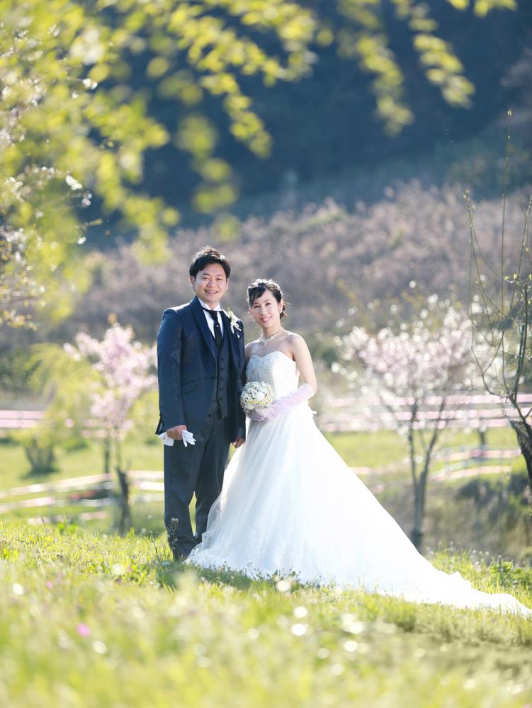 【フォトウェディング】愛媛県　洋装1着　ロケ + スタジオ　全データ　【結婚式　写真　フォト　撮影】