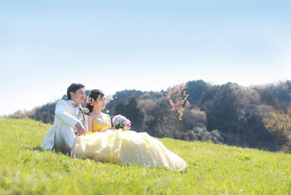 【フォトウェディング】愛媛県　洋装1着　ロケ + スタジオ　全データ　【結婚式　写真　フォト　撮影】