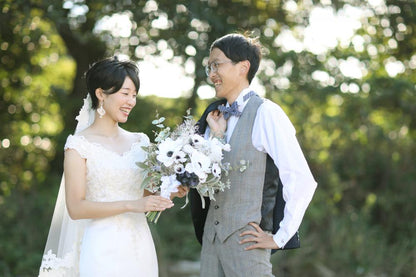 【フォトウェディング】愛媛県　洋装1着　ロケ + スタジオ　全データ　【結婚式　写真　フォト　撮影】