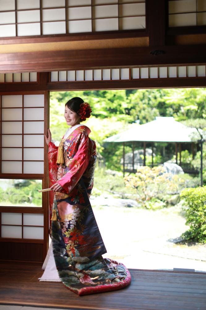 【前撮り】愛媛県　和装1着　ロケ + スタジオ撮影　全データ　【結婚式　写真　フォト　撮影】