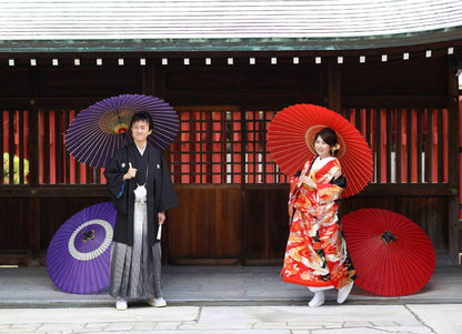 【前撮り】愛媛県　和装1着　ロケ + スタジオ撮影　全データ　【結婚式　写真　フォト　撮影】